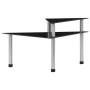 Estantería de cocina vidrio templado negro 49,5x35x26 cm de vidaXL, Especieros - Ref: Foro24-249526, Precio: 13,25 €, Descuen...