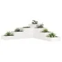Jardinera 4 niveles madera maciza pino blanca 106x104,5x36 cm de , Maceteros y jardineras - Ref: Foro24-825325, Precio: 98,78...