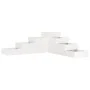 Jardinera 4 niveles madera maciza pino blanca 106x104,5x36 cm de , Maceteros y jardineras - Ref: Foro24-825325, Precio: 98,78...