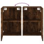 Muebles de TV de pared 2 uds madera roble ahumado 40,5x30x60 cm de , Muebles TV - Ref: Foro24-836919, Precio: 66,94 €, Descue...