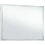 Espejo de pared de baño con LED 100x60 cm de vidaXL, Espejos - Ref: Foro24-144728, Precio: 131,14 €, Descuento: %