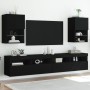 Muebles de TV con luces LED 2 uds negro 40,5x30x60 cm de , Muebles TV - Ref: Foro24-837032, Precio: 89,89 €, Descuento: %
