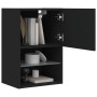 Muebles de TV con luces LED 2 uds negro 40,5x30x60 cm de , Muebles TV - Ref: Foro24-837032, Precio: 89,89 €, Descuento: %