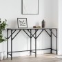 Mesa consola madera de ingeniería gris Sonoma 140x29x75 cm de , Mesas auxiliares - Ref: Foro24-837760, Precio: 50,44 €, Descu...