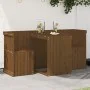 Juego de balcón 2 plazas madera maciza de pino marrón miel de , Conjuntos de jardín - Ref: Foro24-825061, Precio: 152,42 €, D...