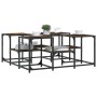Mesa de centro madera de ingeniería roble ahumado 91x91x40 cm de , Mesas de centro - Ref: Foro24-839075, Precio: 56,46 €, Des...