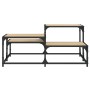 Mesa de centro madera ingeniería roble Sonoma 87,5x87,5x40 cm de , Mesas de centro - Ref: Foro24-837743, Precio: 41,62 €, Des...