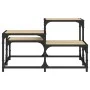 Mesa de centro madera de ingeniería roble Sonoma 68x68x40 cm de , Mesas de centro - Ref: Foro24-837748, Precio: 35,20 €, Desc...
