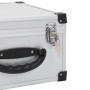 Maletín para 40 CD aluminio y ABS plateado de vidaXL, Organizadores y cajas de CD/DVD - Ref: Foro24-91858, Precio: 43,26 €, D...