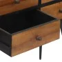 Mesa consola con cajones teca maciza reciclada 116x30x76 cm de , Cajoneras - Ref: Foro24-358525, Precio: 196,44 €, Descuento: %