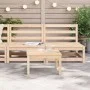 Sofás de jardín sin reposabrazos 2 uds madera pino 70x70x67 cm de , Sofás modulares de exterior - Ref: Foro24-837921, Precio:...