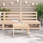 Sofás de jardín sin reposabrazos 2 uds madera pino 70x70x67 cm de , Sofás modulares de exterior - Ref: Foro24-837921, Precio:...