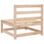Sofás de jardín sin reposabrazos 2 uds madera pino 70x70x67 cm de , Sofás modulares de exterior - Ref: Foro24-837921, Precio:...