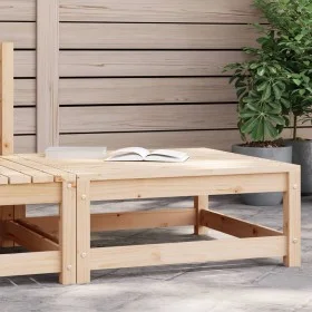 Taburete de jardín madera maciza de pino 70x70x30 cm de , Sofás modulares de exterior - Ref: Foro24-837935, Precio: 43,85 €, ...