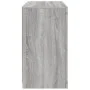 Aparador con luces LED gris Sonoma 60,5x37x67 cm de , Aparadores - Ref: Foro24-836621, Precio: 99,00 €, Descuento: %