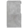 Aparador con luces LED gris hormigón 41x37x67 cm de , Aparadores - Ref: Foro24-836682, Precio: 58,24 €, Descuento: %