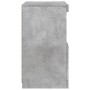Aparador con luces LED gris hormigón 41x37x67 cm de , Aparadores - Ref: Foro24-836682, Precio: 60,22 €, Descuento: %