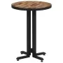 Mesa de terraza redonda teca reciclada maciza Ø55x76 cm de , Mesas de cocina y de comedor - Ref: Foro24-358512, Precio: 91,85...