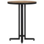 Mesa de terraza redonda teca reciclada maciza Ø55x76 cm de , Mesas de cocina y de comedor - Ref: Foro24-358512, Precio: 108,9...