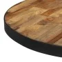 Mesa de terraza redonda teca reciclada maciza Ø55x76 cm de , Mesas de cocina y de comedor - Ref: Foro24-358512, Precio: 91,85...
