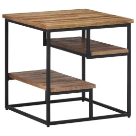 Mesa auxiliar teca reciclada maciza 50x50x50 cm de , Mesas auxiliares - Ref: Foro24-358519, Precio: 99,22 €, Descuento: %