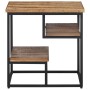Mesa auxiliar teca reciclada maciza 50x50x50 cm de , Mesas auxiliares - Ref: Foro24-358519, Precio: 122,00 €, Descuento: %