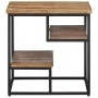 Solid recycled teak side table 50x50x50 cm by , Side tables - Ref: Foro24-358519, Price: 99,22 €, Discount: %
