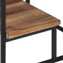Mesa auxiliar teca reciclada maciza 50x50x50 cm de , Mesas auxiliares - Ref: Foro24-358519, Precio: 122,00 €, Descuento: %