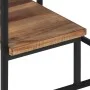 Solid recycled teak side table 50x50x50 cm by , Side tables - Ref: Foro24-358519, Price: 99,22 €, Discount: %