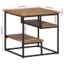 Mesa auxiliar teca reciclada maciza 50x50x50 cm de , Mesas auxiliares - Ref: Foro24-358519, Precio: 122,00 €, Descuento: %