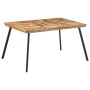 Mesa de comedor madera maciza de teca 148x97x76 cm de , Mesas de cocina y de comedor - Ref: Foro24-358531, Precio: 182,82 €, ...