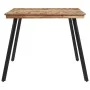 Mesa de comedor madera maciza de teca 148x97x76 cm de , Mesas de cocina y de comedor - Ref: Foro24-358531, Precio: 167,03 €, ...