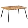 Mesa de comedor madera maciza de teca 148x97x76 cm de , Mesas de cocina y de comedor - Ref: Foro24-358531, Precio: 167,03 €, ...