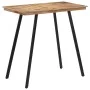 High bar table made of solid teak wood 110x55x105 cm by , Kitchen and dining tables - Ref: Foro24-358533, Price: 134,10 €, Di...