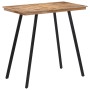 Mesa alta de bar madera maciza de teca 110x55x105 cm de , Mesas de cocina y de comedor - Ref: Foro24-358533, Precio: 174,26 €...