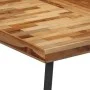 High bar table made of solid teak wood 110x55x105 cm by , Kitchen and dining tables - Ref: Foro24-358533, Price: 134,10 €, Di...