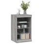 Sideboard with Sonoma grey LED lights 41x37x67 cm by , Sideboards - Ref: Foro24-836726, Price: 52,95 €, Discount: %