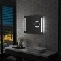 Espejo de pared de baño con LED y sensor táctil 80x60 cm de vidaXL, Espejos - Ref: Foro24-144742, Precio: 141,27 €, Descuento: %