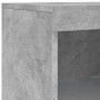 Aparador con luces LED gris hormigón 41x37x100 cm de , Aparadores - Ref: Foro24-836689, Precio: 77,17 €, Descuento: %