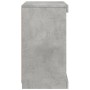 Aparador con luces LED gris hormigón 41x37x67 cm de , Aparadores - Ref: Foro24-836724, Precio: 60,83 €, Descuento: %