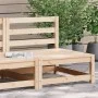 Gartensofa ohne Armlehnen aus massivem Kiefernholz 70x70x67 cm von , Modulare Sofas für den Außenbereich - Ref: Foro24-837914...