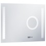 Espejo de pared de baño con LED y sensor táctil 80x60 cm de vidaXL, Espejos - Ref: Foro24-144742, Precio: 166,04 €, Descuento: %