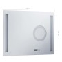 Espejo de pared de baño con LED y sensor táctil 80x60 cm de vidaXL, Espejos - Ref: Foro24-144742, Precio: 166,04 €, Descuento: %