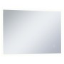 Espejo de pared de baño con LED y sensor táctil 100x60 cm de vidaXL, Espejos - Ref: Foro24-144737, Precio: 137,65 €, Descuent...