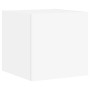 Muebles de TV de pared con luces LED 5 piezas blanco de , Muebles TV - Ref: Foro24-3216860, Precio: 188,38 €, Descuento: %