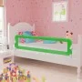 Barandilla de seguridad cama de niño 2 uds verde 150x42 cm de vidaXL, Barandillas de seguridad - Ref: Foro24-276084, Precio: ...