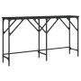 Mesa consola madera de ingeniería negra 140x29x75 cm de , Mesas auxiliares - Ref: Foro24-837757, Precio: 53,19 €, Descuento: %