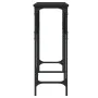 Black engineered wood console table 140x29x75 cm by , Side tables - Ref: Foro24-837757, Price: 52,82 €, Discount: %