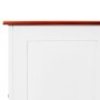 Baúl de almacenaje con tapa madera de acacia marrón y blanco de , Baúles de almacenamiento - Ref: Foro24-364919, Precio: 128,...
