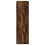 Mueble zapatero 2 cajones abatibles roble ahumado 80x34x116 cm de , Zapateros y organizadores de calzado - Ref: Foro24-321441...